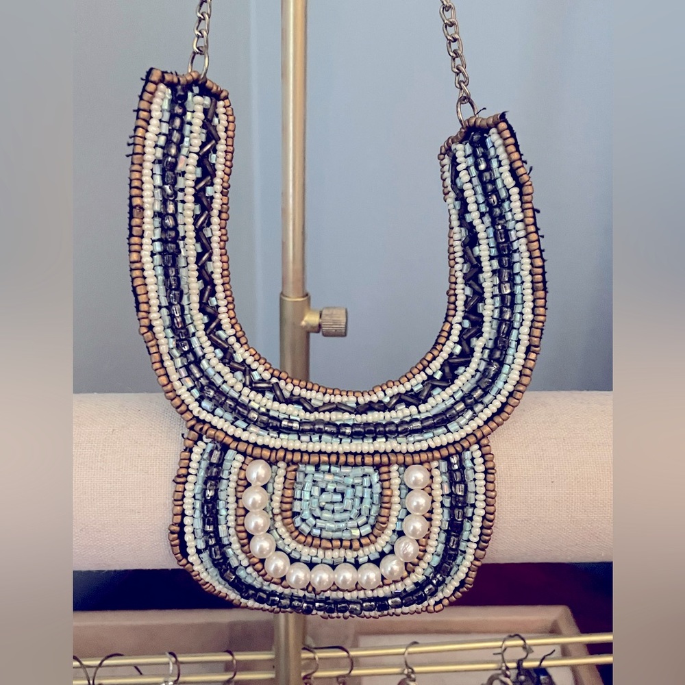 Gorgeous Beaded Collar Necklace